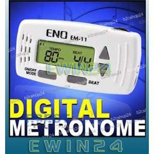  clip digital lcd beat tempo chromatic metronome with 
