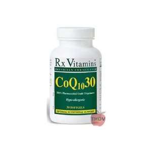  Rx Vitamins   CoQ10 30   30 Softgels Health & Personal 
