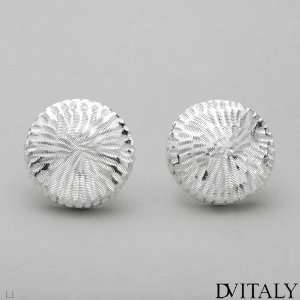 DV ITALY Pleasant Stud Earrings in 925 Sterling silver. Total item 