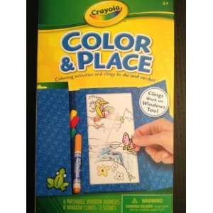   Place   Coloring Activities and Clings to Do and Re do Toys & Games
