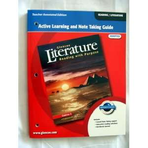 : Glencoe Literature: Reading with Purpose, Grade 7, Active Learning 