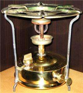 Egyptian Brass Kerosene camp stove single burner NEW  