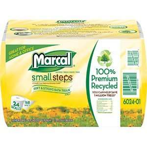  Marcal Small Steps Recycled Bath Tissue 24 ct Everything 