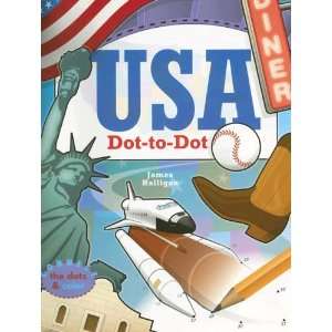  USA Dot to Dot (9781402727979) James Halligan Books