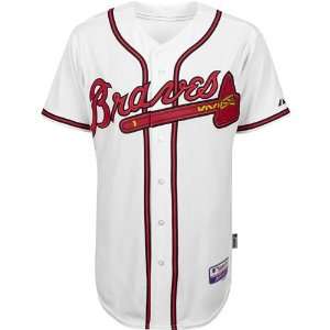  Atlanta Braves Adult Authentic Home Custom Cool Base Personalized 
