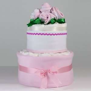  Baby Blossom Diaper Cake (Pink) Baby