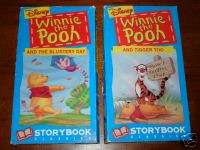 Disney Winnie the Pooh & Tigger Too & Bustery Day VHS  