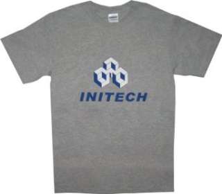  Office Space Initech Software Company Logo T Shirt Gray 