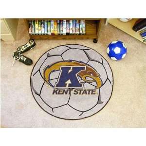 Kent Golden Flashes NCAA Soccer Ball Round Floor Mat (29):  