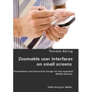  Zoomable User Interfaces on Small Screens (9783836461665 