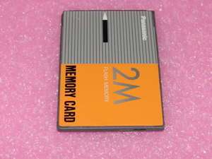 Panasonic 2MB FLASH MEMORY PCMCIA LINEAR CARD/series1/16bit  
