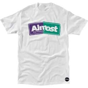  Almost Cracked Up T Shirt [Small] White