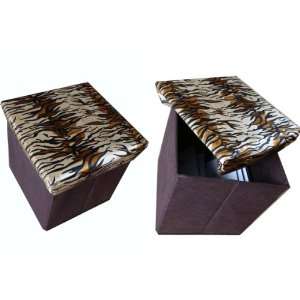 Foldable Cloth Storage Chair/ottoman (1 Unit) 