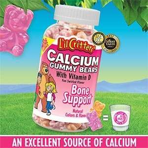   ® Calcium Gummy BearsTM With Vitamin D