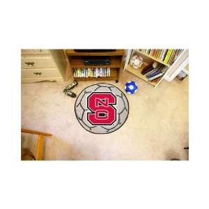   : North Carolina State Wolfpack 29 Soccer Ball Mat: Sports & Outdoors