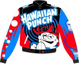   Size XL 12 14 Red Blue Black Hawaiian Punch Jacket Coat NEW  