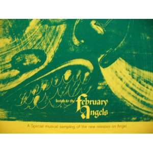  February Angels; A special music sampler of new releases 