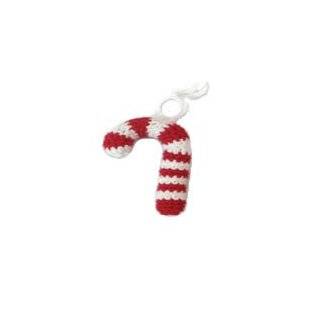   Label Kids Crochet Christmas Ornament   Candy Cane: Home & Kitchen