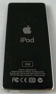 Apple iPod 1st Gen 2GB Nano LCD Model A1137 AS IS 085909054507  