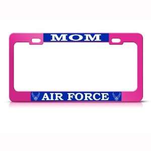  Us Air Force Mom Metal Military license plate frame Tag 