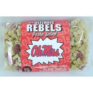    Mississippi Ole Miss Rebels M Shaped Pasta: Sports & Outdoors
