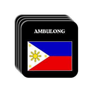  Philippines   AMBULONG Set of 4 Mini Mousepad Coasters 