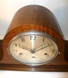   chime Napoleon hat shaped mantle clock rare Haller movement  