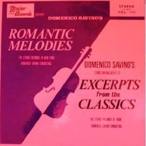   Savinos   String Ensemble Of New York/ Rome Romantic Melodies Music