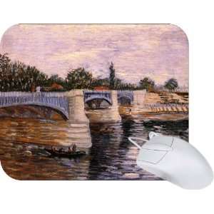  Rikki Knight Van Gogh Art The Seine with the Pont de la 