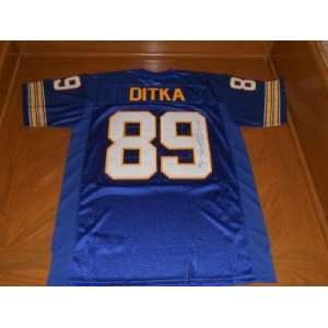  Ditka Signed Jersey   Pitt Panthers HOF B   Autographed NFL Jerseys 