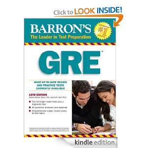 Barrons GRE Ira k. Wolf Ph.D.  Kindle Store