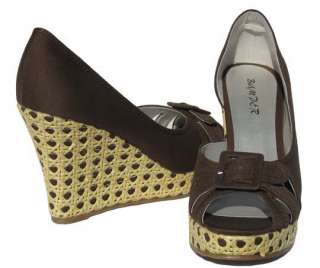 Womens Shoes Wedges Brown Platforms sandals Pumps 9  