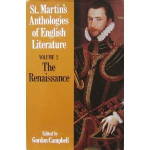   of English Literature (9780312044787) Gordon Campbell Books