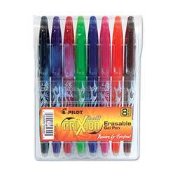   Erasable Roller Ball Needle point Gel Pens (Pack of 8)  