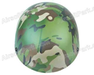 Airsoft Replica Military MICH 2001 Light ABS Helmet Woodland  
