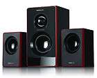Acoustic Audio 200W 2.1 Channel Home Surround Sound Speaker System w 