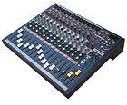   NEW 6 CHANNEL PRO STEREO CONSOLE MIXER WITH RCA   TRS & XLR INPUT