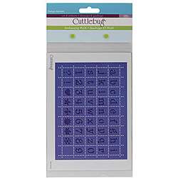   Plus Perforated Postage Alpha 5x7 in Embossing Folder  