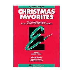   Essential Elements Christmas Favorites   Bari Sax