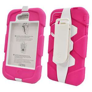   White Griffin EXTREME DUTY Survivor Case iPhone4 and 4S ~ Universal