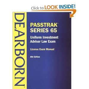   Exam License Exam Manual (Passtrack Series 65) (9780793152414) Books