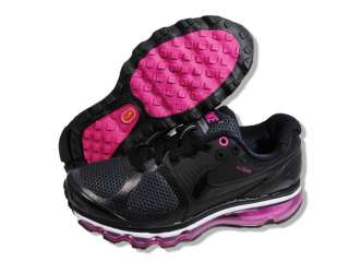 NIKE Women Shoes Air Max+ 2010 Black Pink Athletic Shoes  