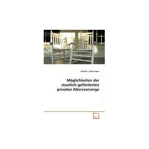   privatenAltersvorsorge (9783639087604) v. Kleinsorgen Daniela Books