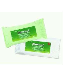 Medline Aloetouch 9 x 13 inch Fragrance Free Wipes 48/pk (Pack of 12)