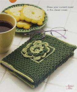 Sage Book Cover Annies Scrap Crochet Pattern  