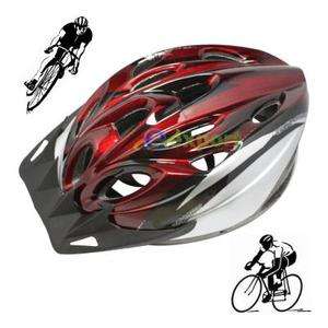 New Bicycle Adult Mens Bike Safety Helmet Cycling Red  