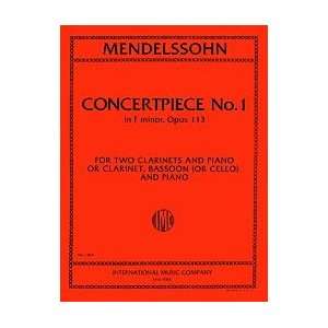  Concert Piece No. 1 in F minor, Op. 113 for Clarinet 