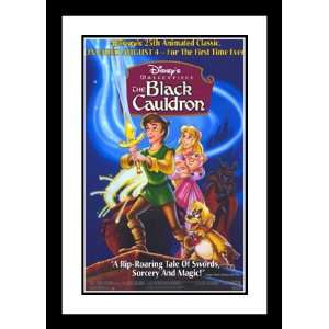  The Black Cauldron 20x26 Framed and Double Matted Movie 