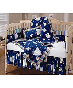 Outer Space 4 piece Crib Set  