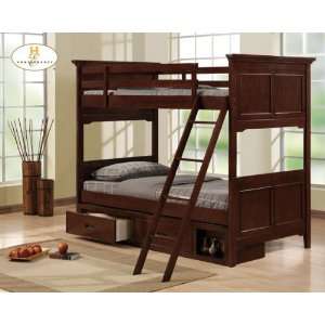  Twin/Twin Bunkbed Set with Storage